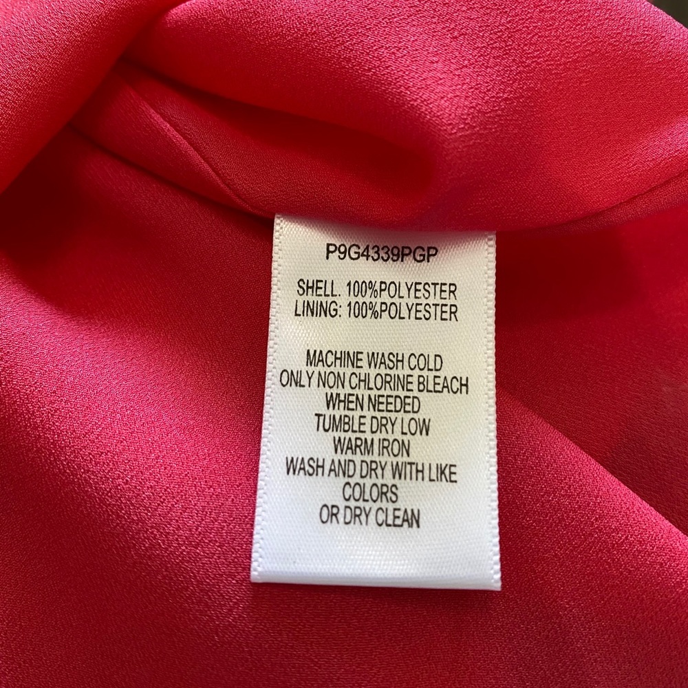 Parker 🌺 Pink Hydrangea Floral Ruffles Mini Dress - Picture 11 of 11